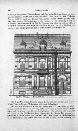 Fig. 387. Wohnhaus am Karlsbad No. 26a