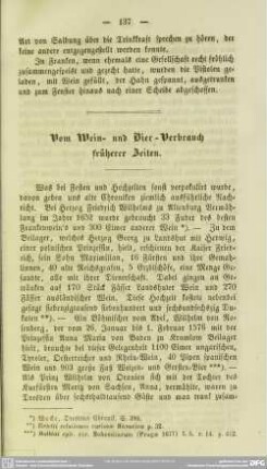 Vom Wein- und Bier-Verbrauch früherer Zeiten