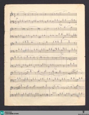 Keyboard pieces - Mus. Hs. 1323a : pf; D