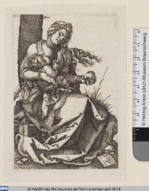 Maria mit der Birne