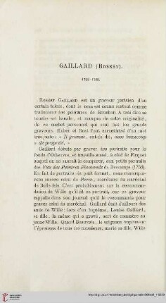 [Gaillard (Robert) – Guyot (Laurent)]