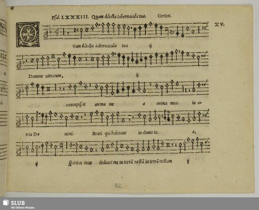 XV. Certon, Pierre: Quam dilecta tabernacula tua