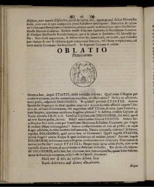 Oblatio Primitiarum