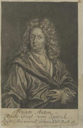 Bildnis des Frantz Anton von Sporck