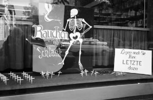 Offenburg: Anti-Raucher-Schaufenster in Offenburg