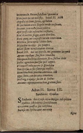 Scena III. Sandanis: Croesus.