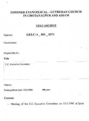 C.C. Executive Committee