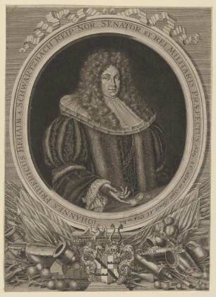 Bildnis des Iohannes Fridericus Behaim a Schwartzbach