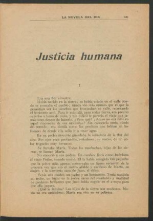 Justicia humana