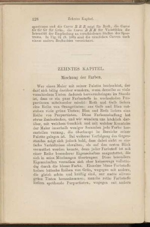 Zehntes Kapitel. Mischung der Farben.