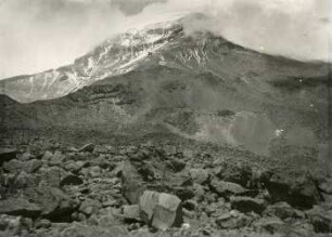 Nordnordwest-Loma des Chimborazo vom Lager in 5145 m aus