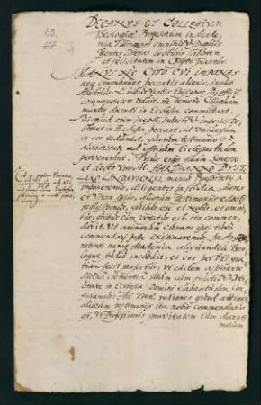 Testimonium der theol. Fakultät für 1) Mag. Hartmann Buttler aus Lindau 1610 2) Mag. Michael Pfalhammer aus Tübingen 1610