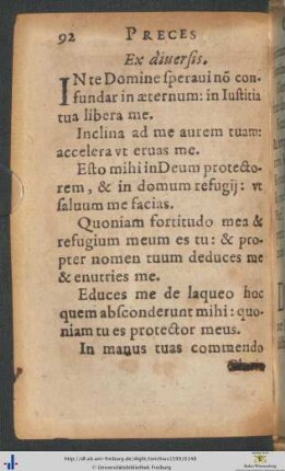 Preces Quotidianæ