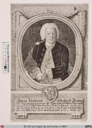 Bildnis Johann Friedrich Christoph Schrag