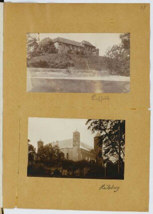 Burg, Lochstädt / Schloss Heilsberg: Ansichten (aus: Skizzen- und Fotoalbum 20)