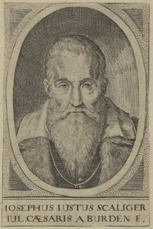 Bildnis des Iosephus Iustus Scaliger