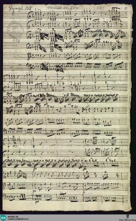 Symphonies - Mus. Hs. 654 : orch; D; BrinzingMWV 7.140