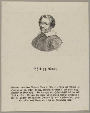 Bildnis des Philipp Roos