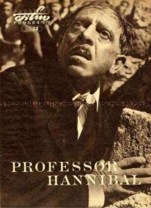 Filmprogramm: Professor Hannibal