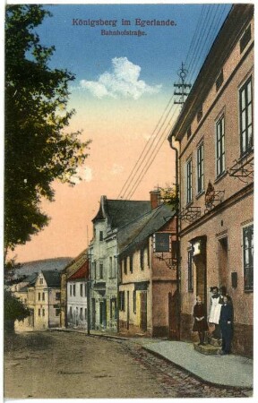 Königsberg. Bahnhofstraße
