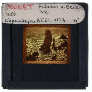 Monet, Die Felsen von Port Coton (Kopenhagen, Ny Carlsberg)