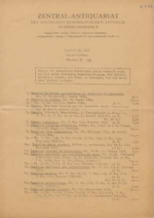 Nr. 826: Zeitschriften Technik Tl. III