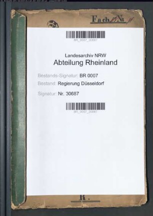 Errichtung eines Gerichtes in Geldern