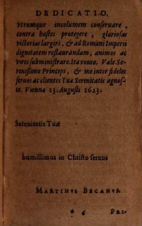 Compendium Manualis Controversiarvm Hvivs Temporis De Fide & Religione : Cvm Excerpto Animadversionum Moguntinensium Anti-Becano oppositarum ... novissimè editum