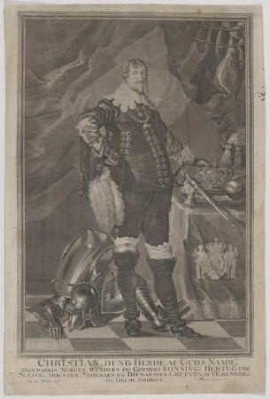 Bildnis des Christian IV., König v. Dänemark