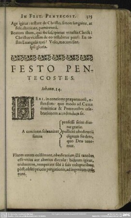 Festo Pentecostes