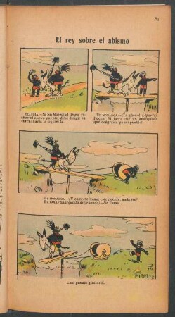 El rey sobre el abismo - [Cómic]