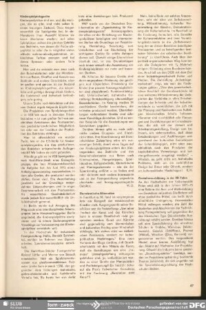 Demokratische Alternative : Informationen Berichte Kommentare