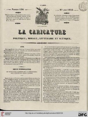 Numéro 138 (27 Juin 1833)