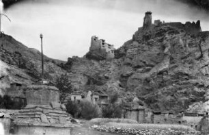 Indien. Kashmir. Ladakh. Kloster Basgo. Burgruine (?)
