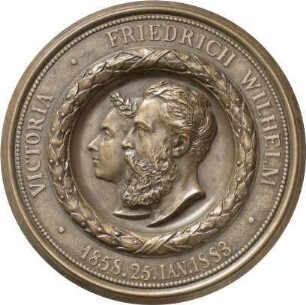 Eberlein, Gustav: Silberne Hochzeit Friedrich III.
