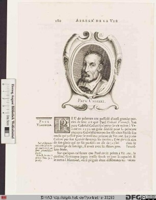 Bildnis Paolo Caliari, gen. il Veronese