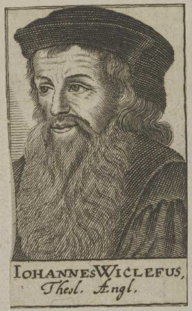 Bildnis des Iohannes Wiclefus