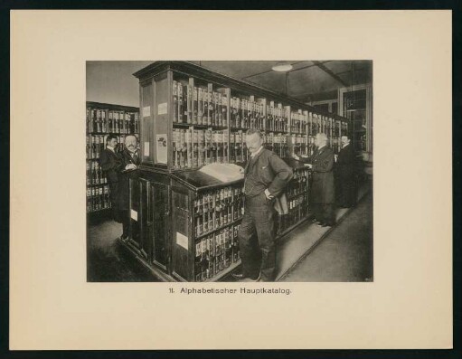 11r-11v, 11. Alphabetischer Hauptkatalog.