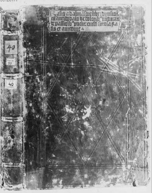 Abubecri Rasis liber Almansor, translatus a Gerardo Cremonensi in Toleto - BSB Clm 40