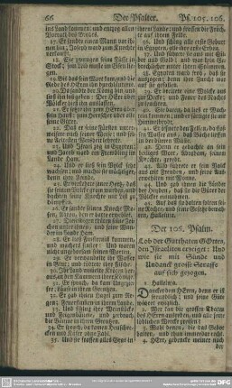 Der 106. Psalm