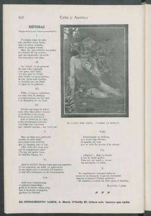 Mínimas. [Poesía] : Fragmentos de un libro en preparación.