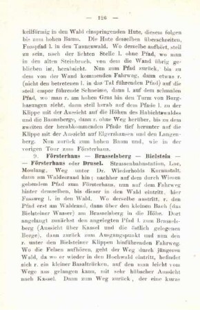 9. Försterhaus - Brasselsberg - Bielstein - Försterhaus oder Drusel.