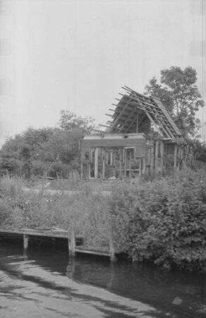 Fährhaus Rothenhusen: abgebrochenes Haus, Ostzone