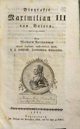 Biografie Maximilian III von Baiern