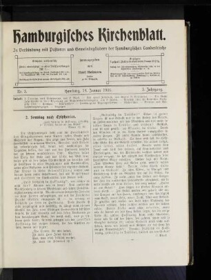 2. Sonntag nach Epiphanias
