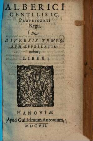 De diversis temporum appellationibus liber