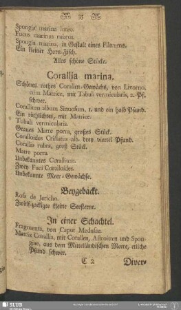 In einer Schachtel