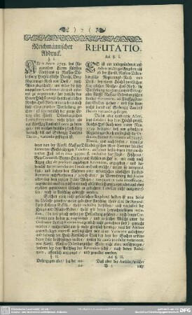 Reichmännischer Abdruck