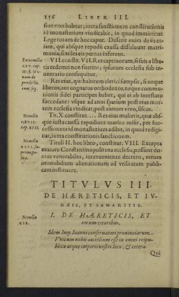 Titulus III.