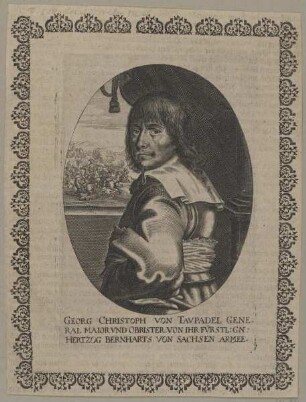 Bildnis des Georg Christoph von Tavpadel